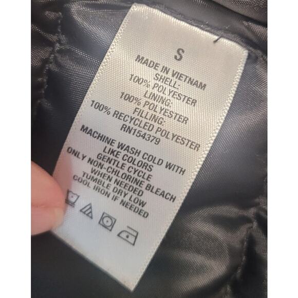 Aéropostale Remix Down Jacket Men’s Small Black Puffer Y2K Streetwear EUC - Picture 7 of 8